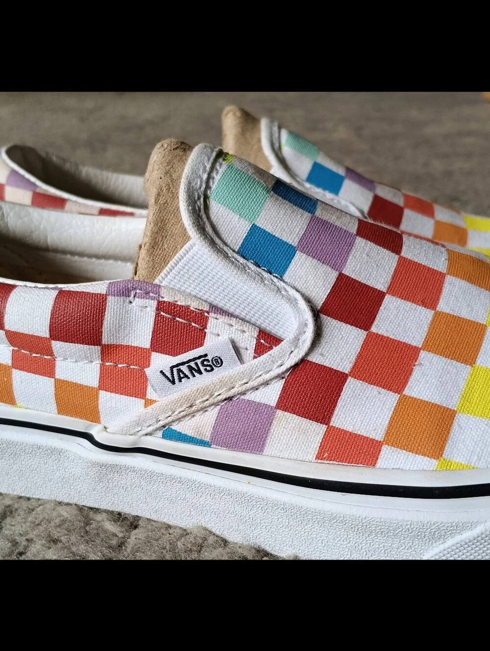 Vans classic checkered
